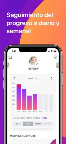 Captura 4 SunDay: Vitamin D & UV Tracker iphone