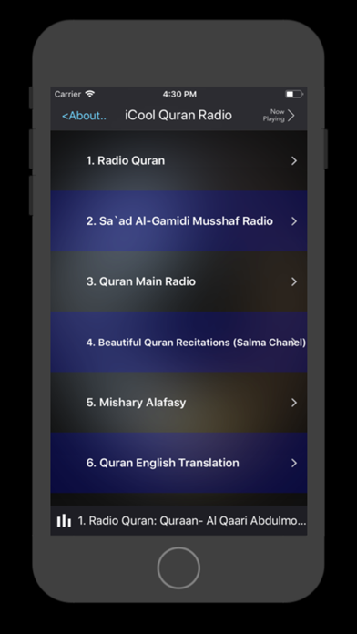 How to cancel & delete iCool Quran Radio from iphone & ipad 3