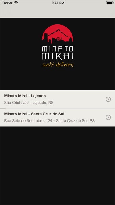 How to cancel & delete Minato Mirai Sushi Delivery from iphone & ipad 1