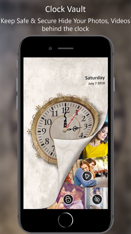 Clock Vault : Photo Video Lock