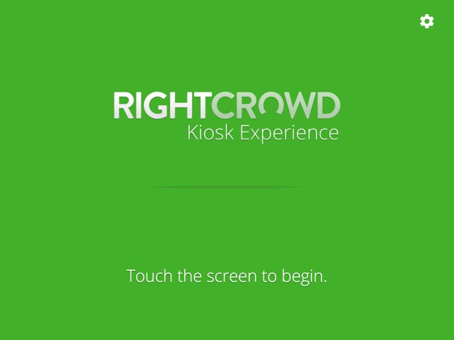 RightCrowd Kiosk