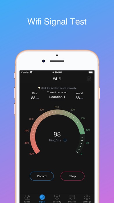 iWifi - AR speed & signal test screenshot 3