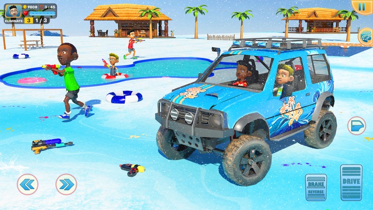 Water Shooting Pool Gun Arena screenshot-7