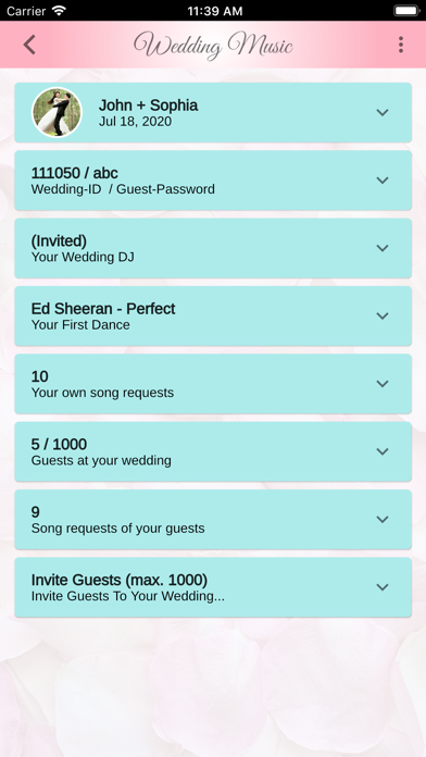 Wedding Music App (Amgee.net) screenshot 3