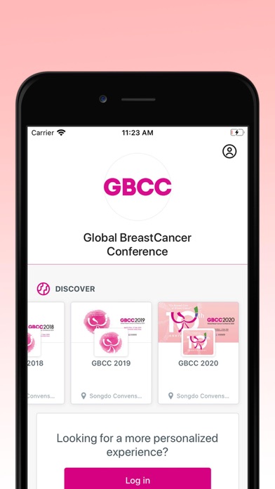 Global BreastCancer Conference screenshot 2