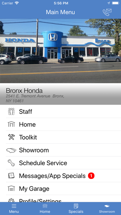 Bronx Honda MLink screenshot 4