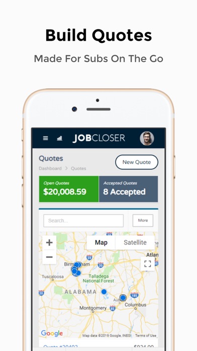 JobCloser screenshot 2