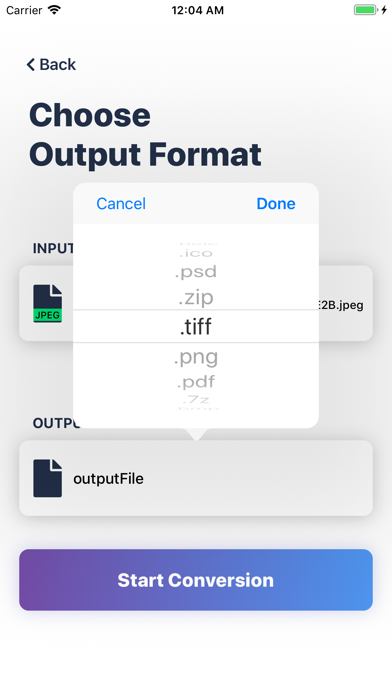 File Converter to the Formats screenshot 2