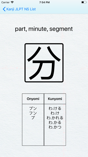 Kanji JLPT 5(圖2)-速報App