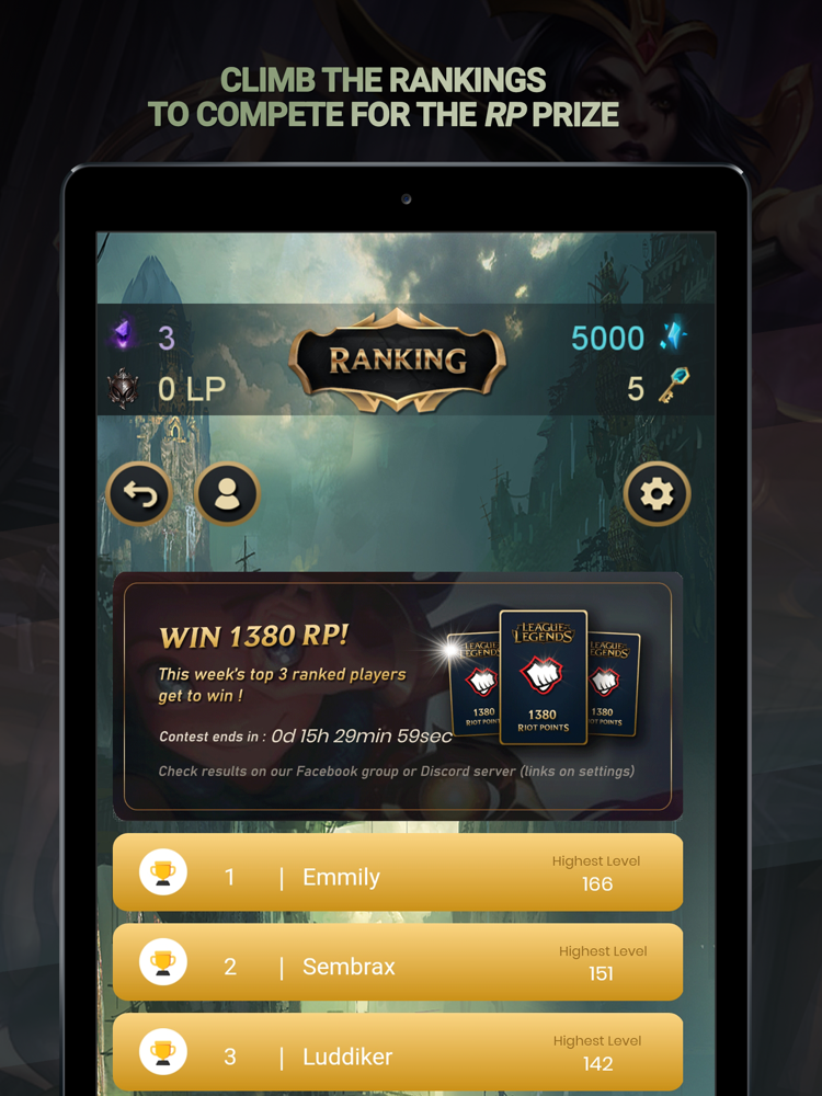 League Challenge Lol Quiz App For Iphone Free Download League Challenge Lol Quiz For Ipad Iphone At Apppure