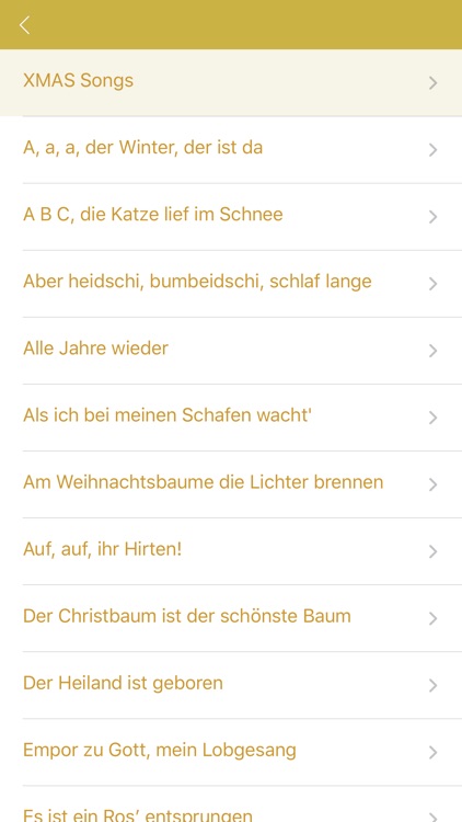 Xmas Songs in German