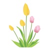 Aufkleber Tulip