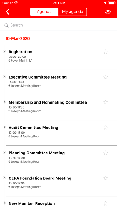 2020 CEPA Spring Meeting App screenshot 3