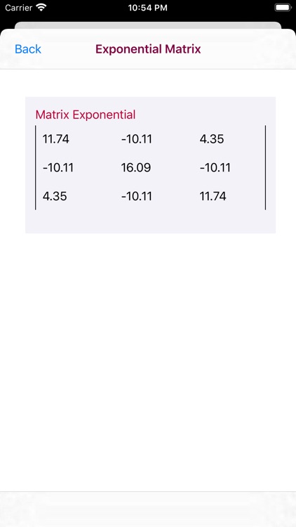 Matrix Exponential Calculator screenshot-8