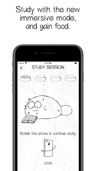 How to cancel & delete Fatty Cat! - Study Companion from iphone & ipad 3