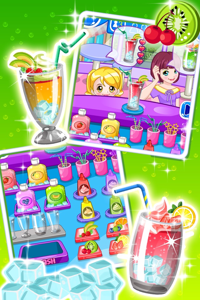 Cold Drinks Shop-cooking games screenshot 2