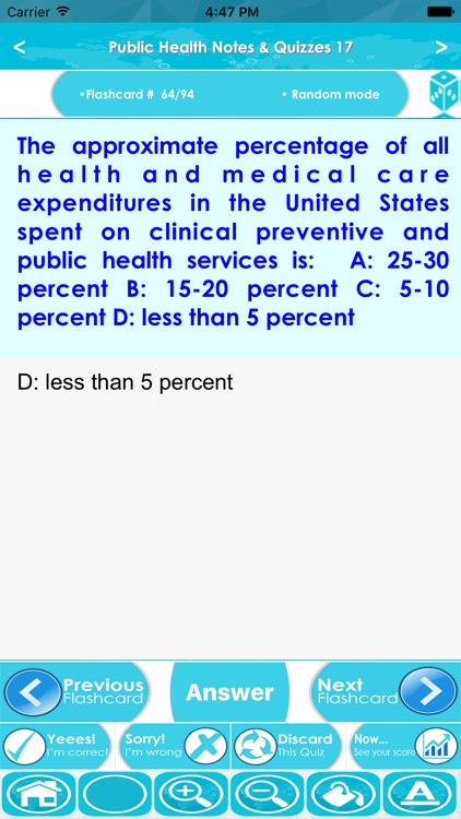Public Health Exam Review App screenshot-4