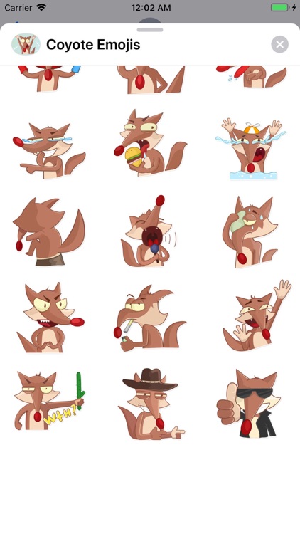 Coyote Stickers & Emojis screenshot-3