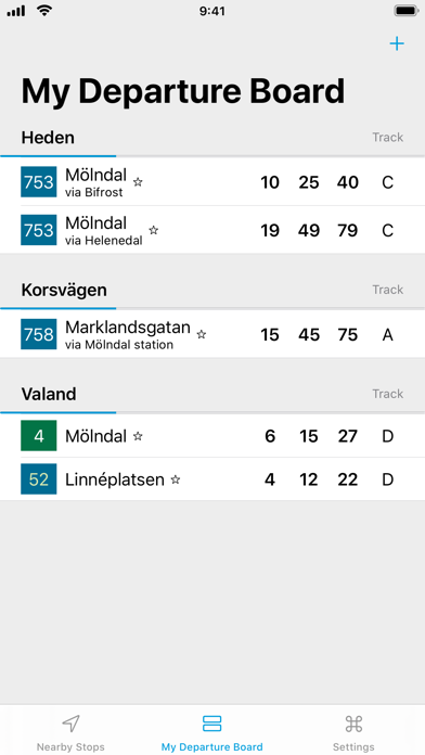 Gothenburg Public Transport screenshot 3