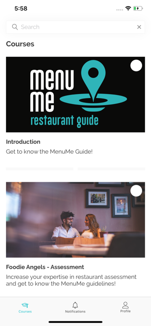 MenuMe Guide Academy