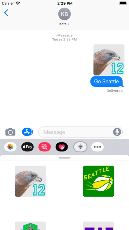 Seattle Stickies for iMessage screenshot-7