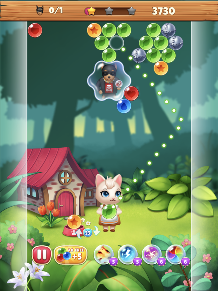 Bubble Cats Puzzle Mania