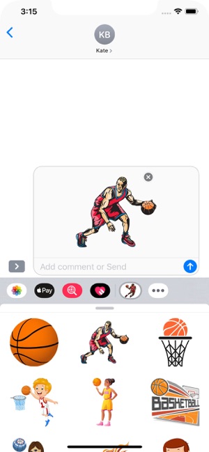 Basketball Stickers Pack(圖4)-速報App