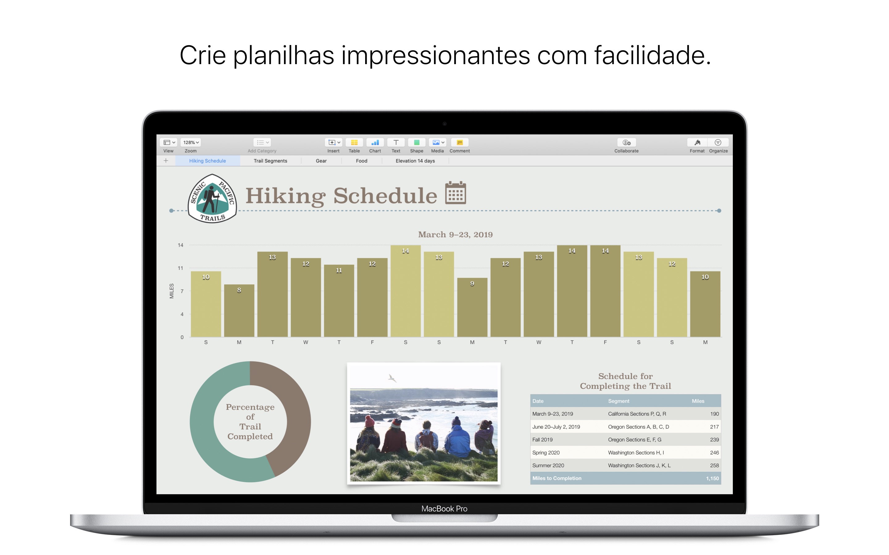 Screenshot do app Numbers
