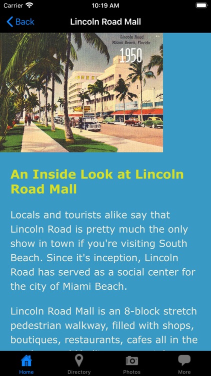 Miami Beach Lincoln Road Mall