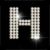 Icon Slot H Diamond Letters