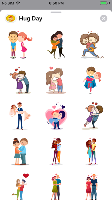Hug Day Stickers screenshot 2