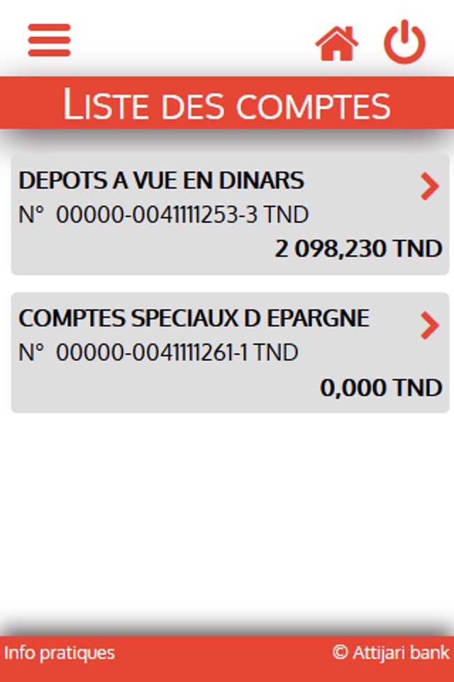 Attijari Mobile Tunisie screenshot 3