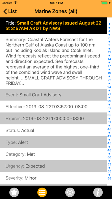 NOAA Alerts Weather PRO screenshot 2
