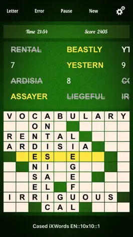 Game screenshot iXWords Light mod apk