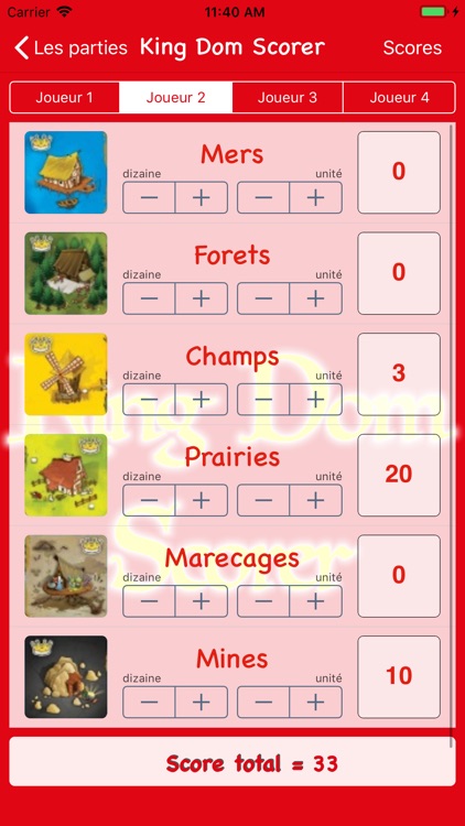 King Dom Scorer screenshot-3