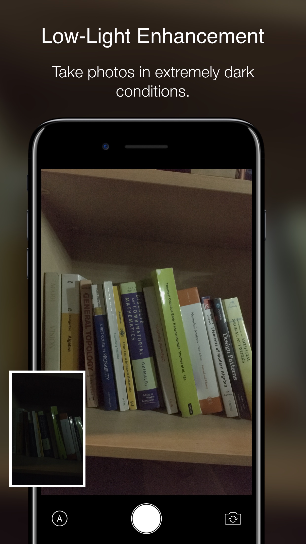 Screenshot do app Nightcam: Night Mode Camera