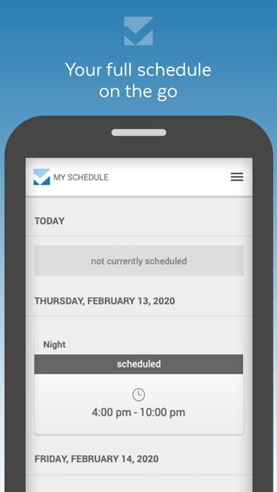 MySchedule Mobile screenshot 2