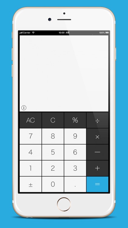Simple Calculator with histoly