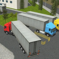 Activities of Semi Driver Trailer Parking 3D