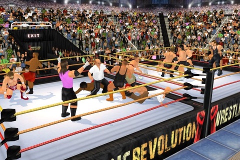 Скриншот из Wrestling Revolution 3D