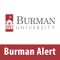 Burman Alert is the official safety app of Burman University