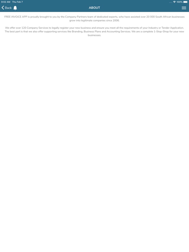 Company Partners Invoice App on the App Store