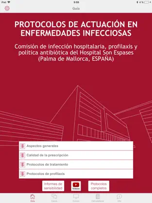 Screenshot 1 Guía Terapéutica Antibiótica iphone