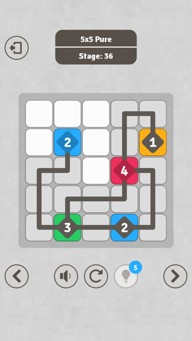 Degboard - Number-Path Puzzle screenshot 2