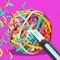 The ultimate satisfaction that comes from slicing and cutting rubberband is unlike anything else