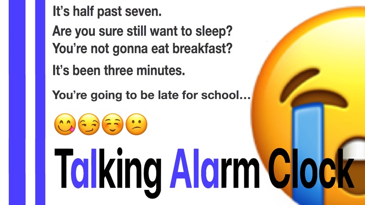 Talking Alarm Clock(B) screenshot-0