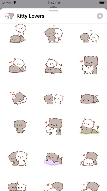 Kitty Lovers - Cat Stickers screenshot-3