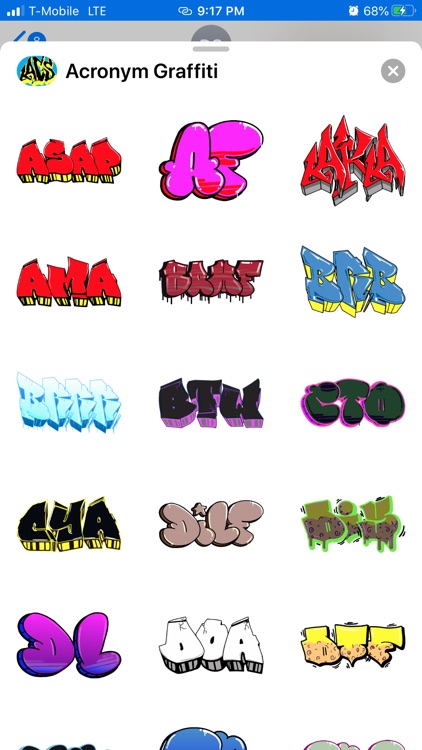ACRONYM GRAFFITI