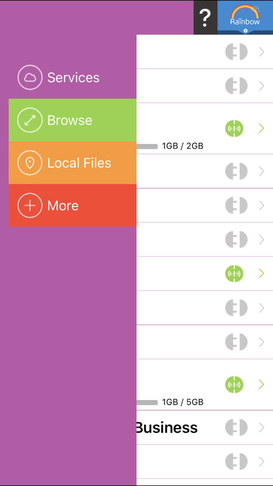 Rainbow Best Cloud Storage App App For Iphone Free Download Rainbow Best Cloud Storage App For Ipad Iphone At Apppure