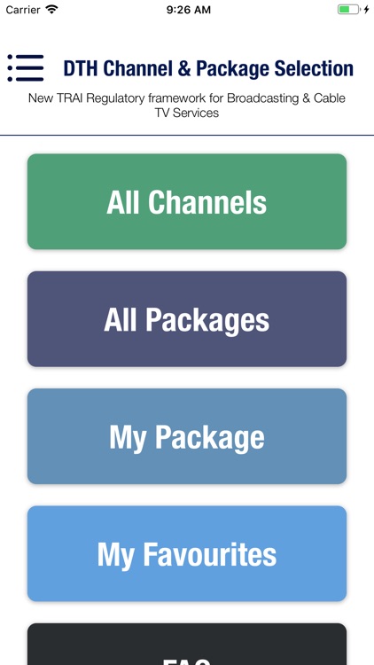 DTH Channel Price & Selection